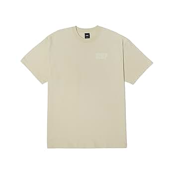 HUF Set H Short Sleeve Tee, Stone, Small | Amazon.com