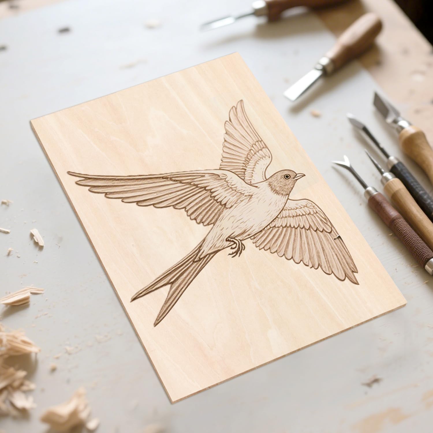 Pannello in compensato da 3 mm, 300 x 210 mm, 30 pezzi, in legno di tiglio, per modellismo, taglio laser, incisione laser, legno, bruciatura, pittura, pittura a olio fai da te