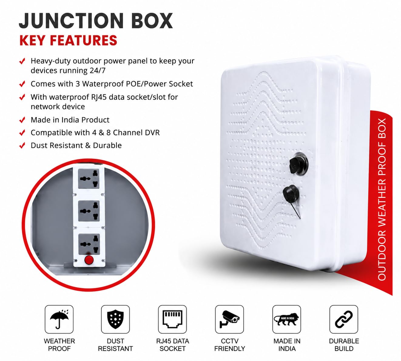 PoE Rack Box - Power CCTV Cameras FREE SHIPPING -6