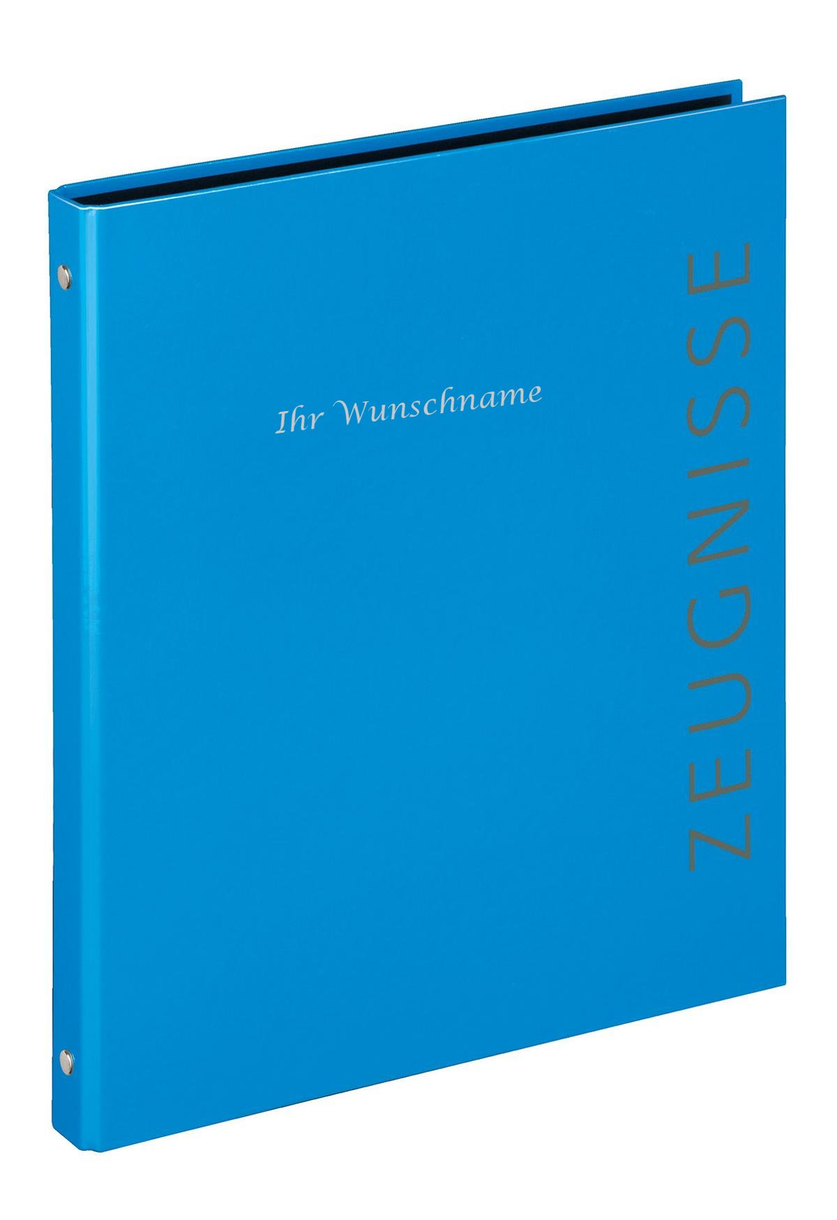 Zeugnismappe mit silbergefärbter Gravur / Zeugnisringbuch / Schooldoodle Zeugnismappe mit silbergefärbter Gravur / Zeugnisringbuch / Schooldoodle