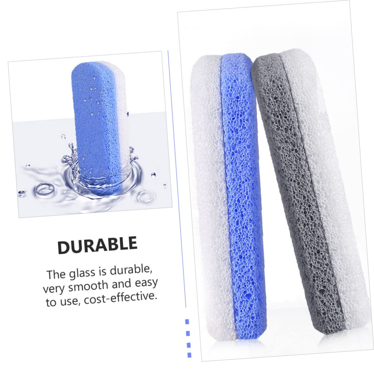 POPETPOP 16stücke Fußpflege Exfoliationswerkzeugen Effektive Hornhautentferner Und Fußfeilen Für Gesunde Füße Wiederverwendbar Und Modernem Design Grauweiß Und Blauweiß