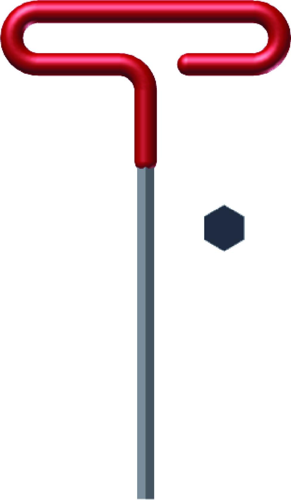 Eklind Tool 51628 7/16 Inch Cushion Grip Hex T-Handle T-Key allen wrench