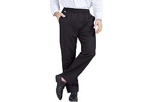 Men's Black Baggy Work Pants