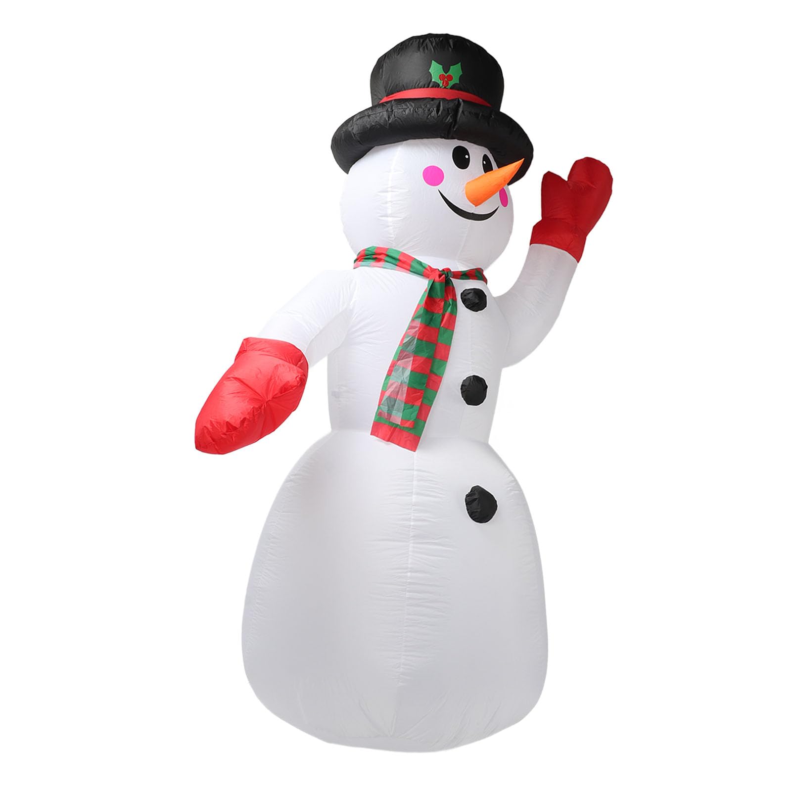 Bonhomme de Neige Gonflable de Noël de 8 Pieds de Haut, avec