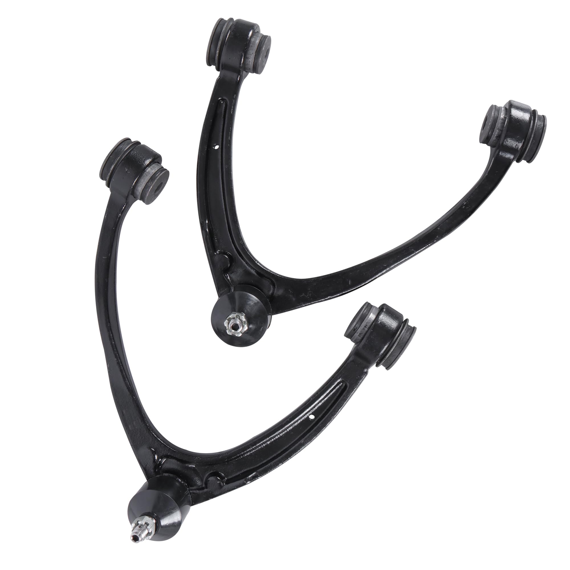 Kit de suspensión delantera brazo de control superior con rótulas inferiores compatible con Chevy Avalanche Silverado Suburban 1500 GMC Sierra Yukon1500 XL Cadillac Escalade ESV EXT 10
