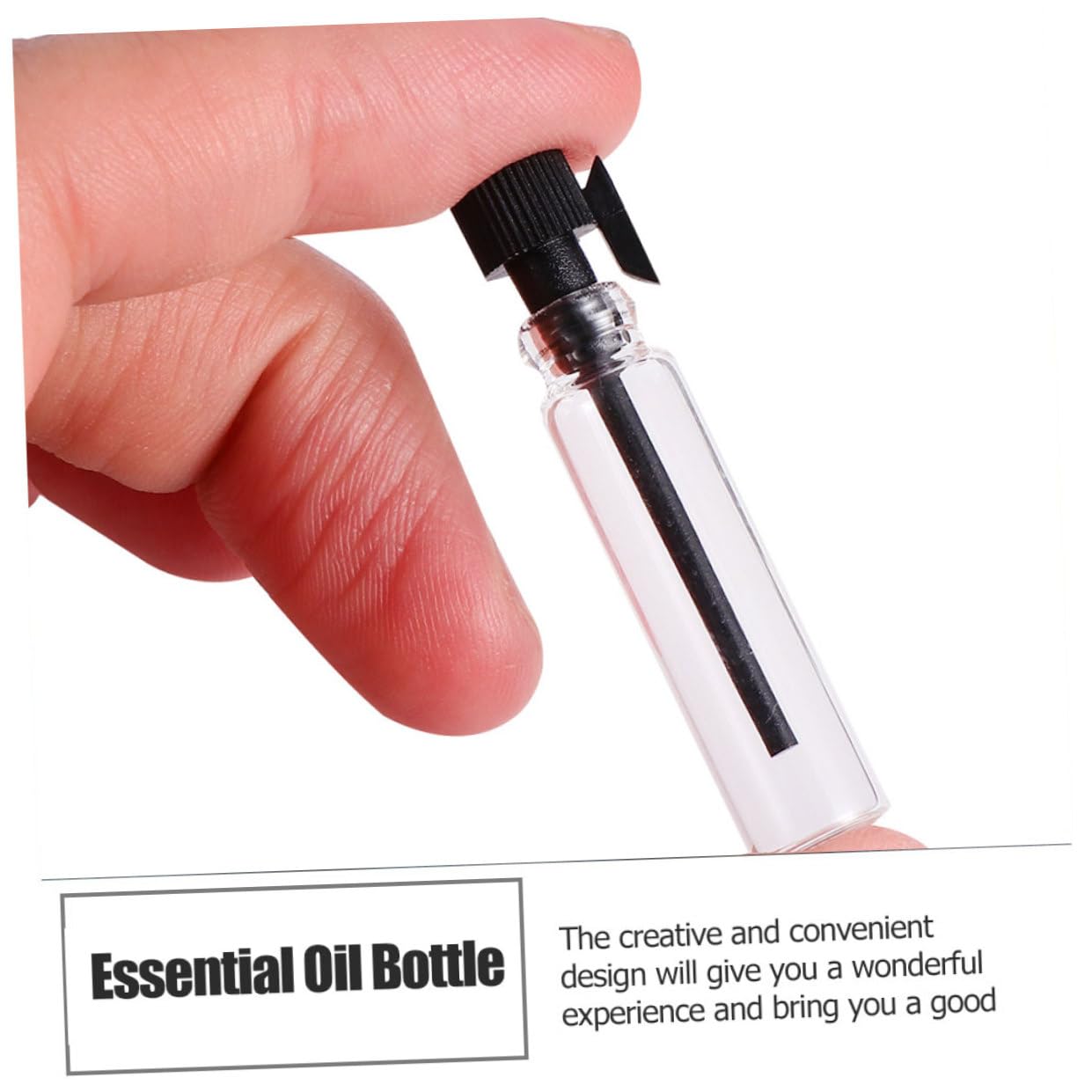 FRCOLOR 5 Sätze Reiseflaschen Travel Bottle Oelflasche Parfumproben Parfümflaschen Für Reisen Parfüm Reisen Sprühflasche Parfüm-sampler Leere Glasflaschen 100 Stück * 5