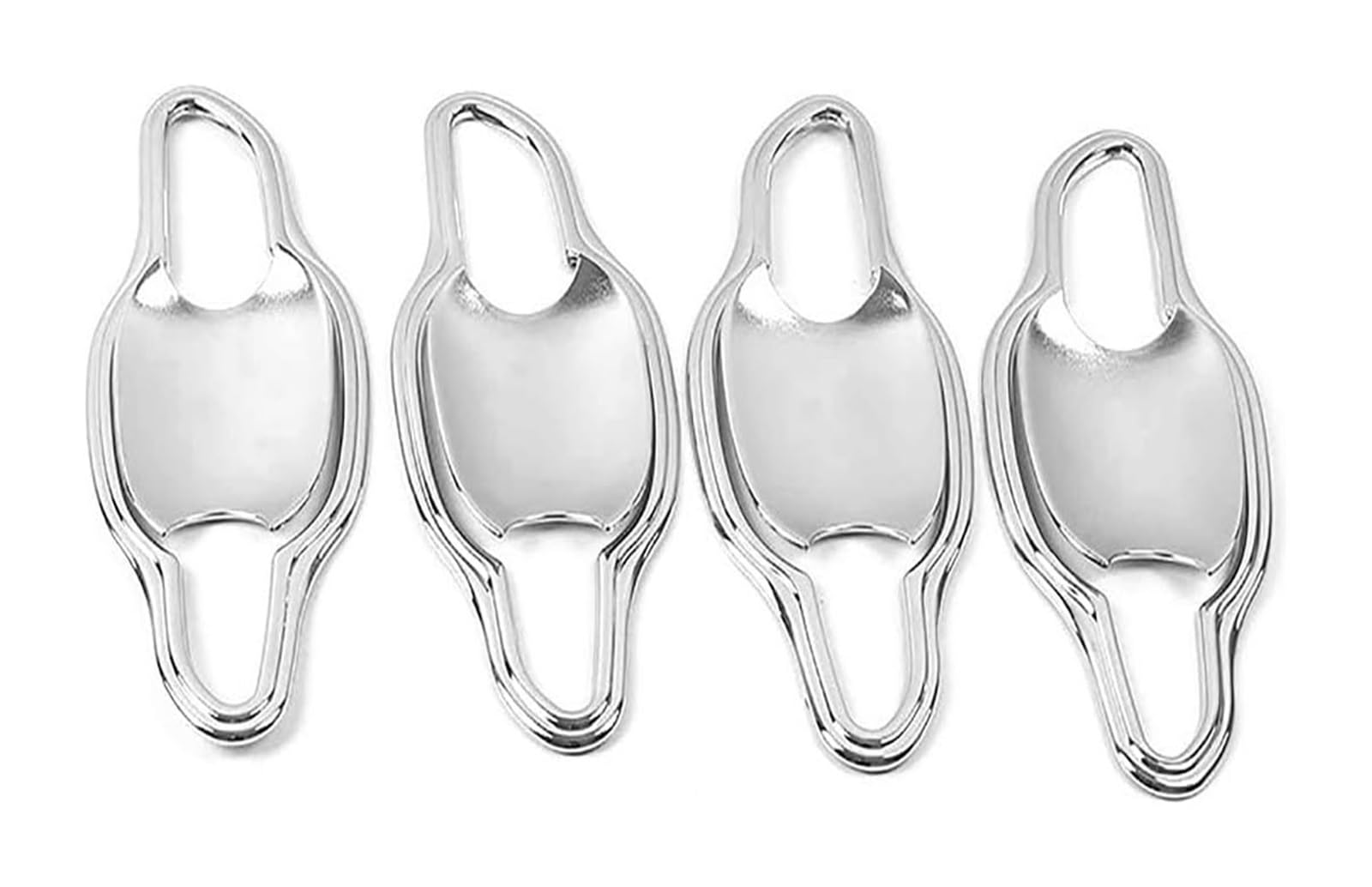 YSBVBLRMRV Car Outside Door Handle Cap for Encino 2018-2023 Single Hole Door Handle Cover Decorative Anti-Scratch Protector(Large Door Bowl Plating a)