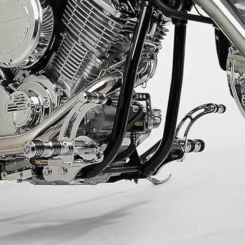 Fußrastenanlage kompatibel mit YAMAHA XVS1100 Drag Star Classic 2001-2007 VP16 FALCON Round Style