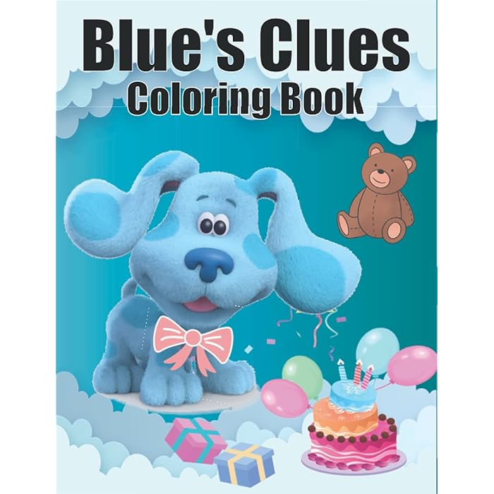 Buy Blues Clues Coloring Book: Blue's & you Magic Books Free Color Big