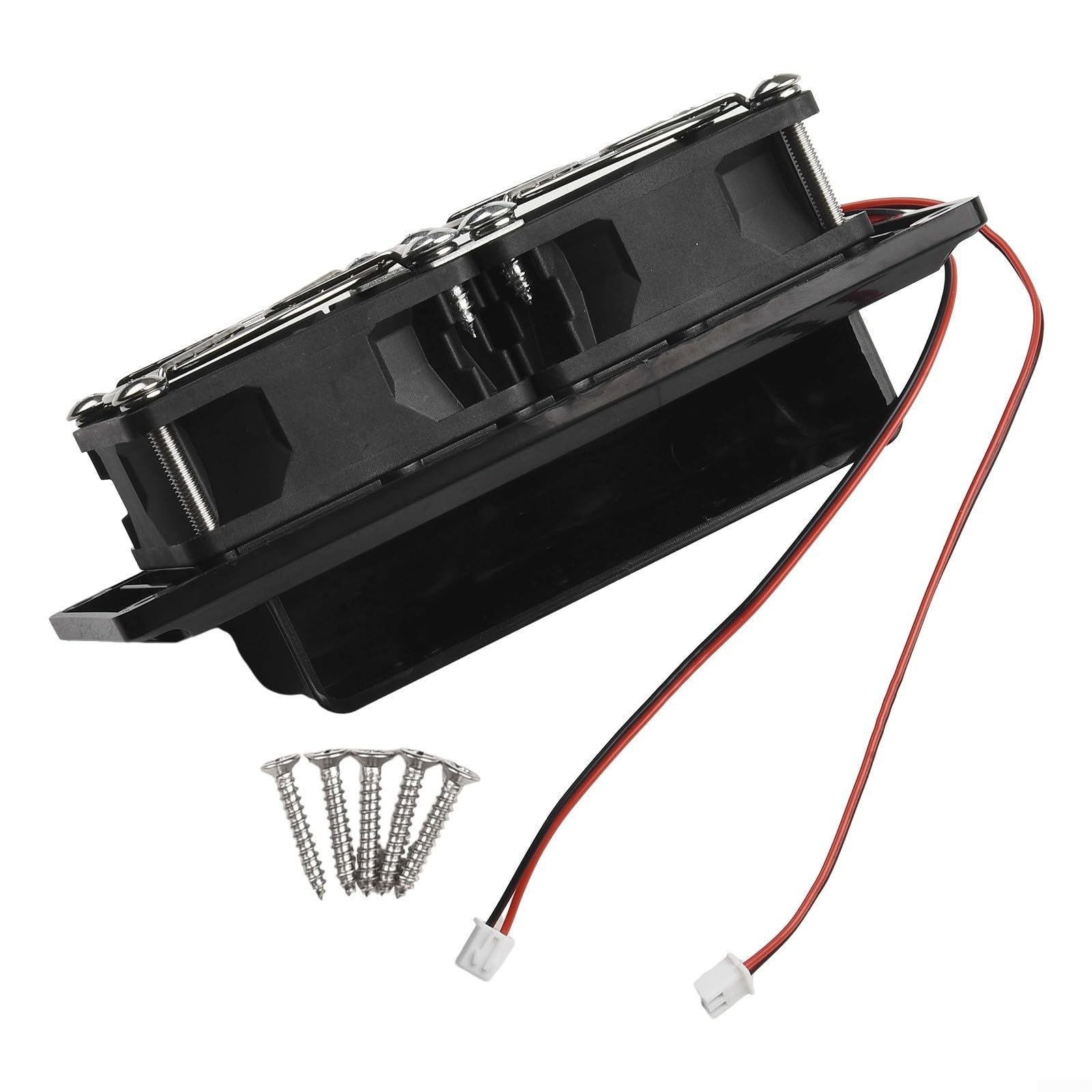 Extracteur d'air 12 V pour camping-car, aérations latérales, ventilateur d'échappement pour camping-car, remorqueur, yacht, caravane (noir)