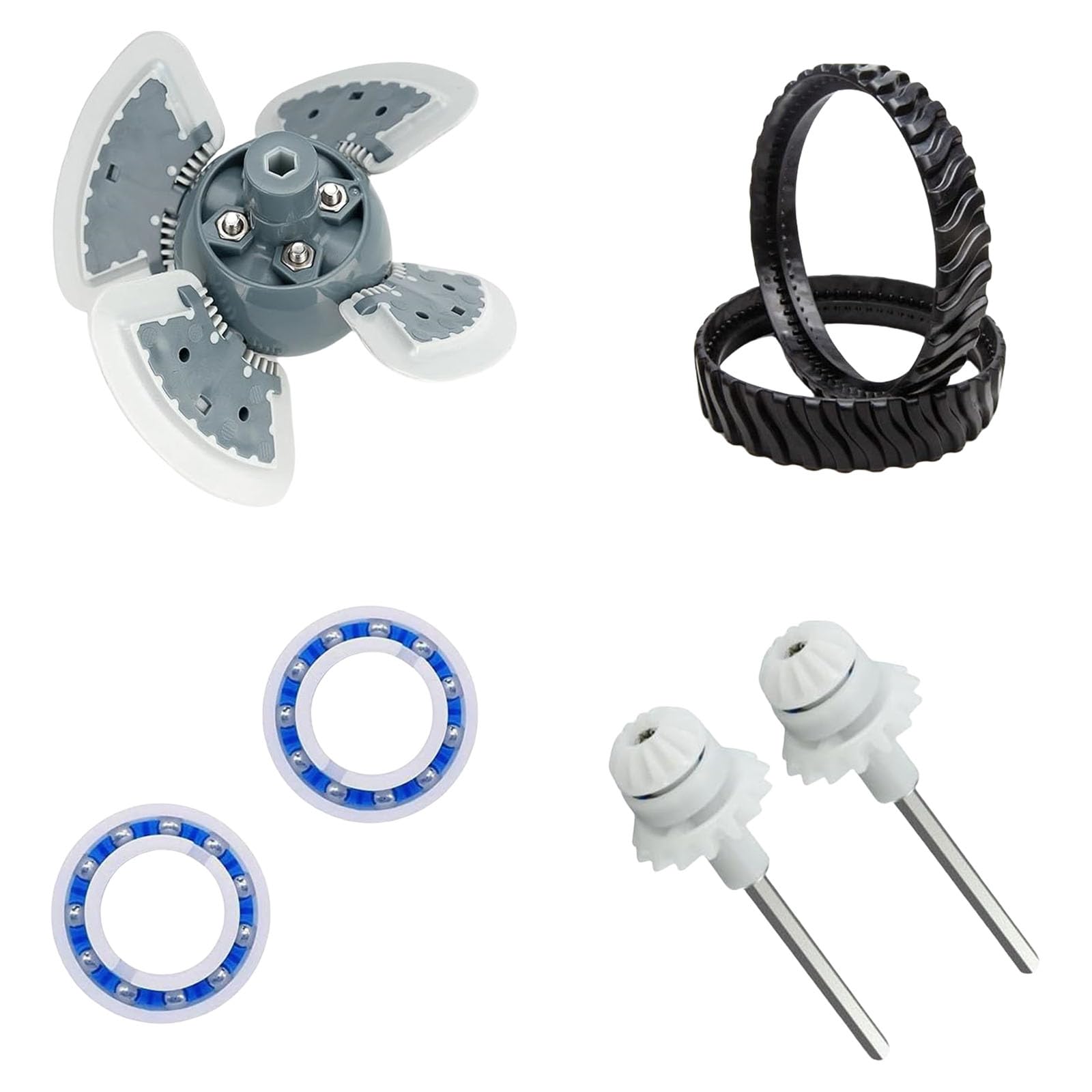 ERRORY Suction Cleaner Engine Assembly Replacement Pool Cleaners Texture for MX6 MX8 Includes 2 Bearing Bearing Pool Cleaner Part