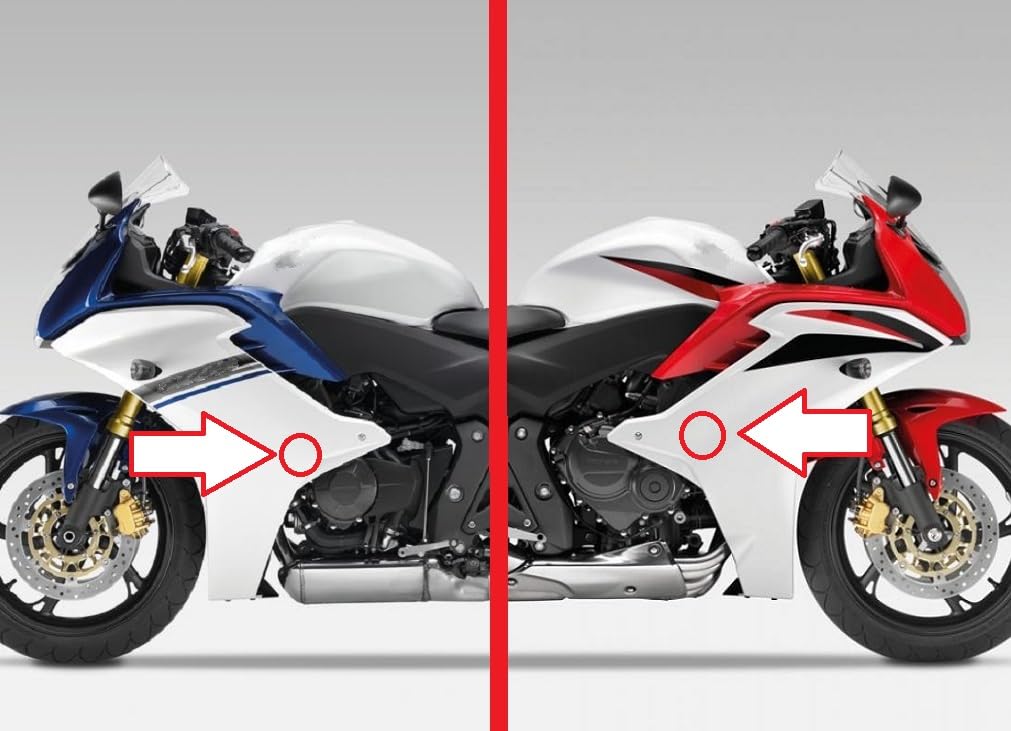 CBR600F CBR 600 F 2011-2013 - Crash Pads PROTECTEURS CURSEURS BOBBINS Sliders TAMPONS
