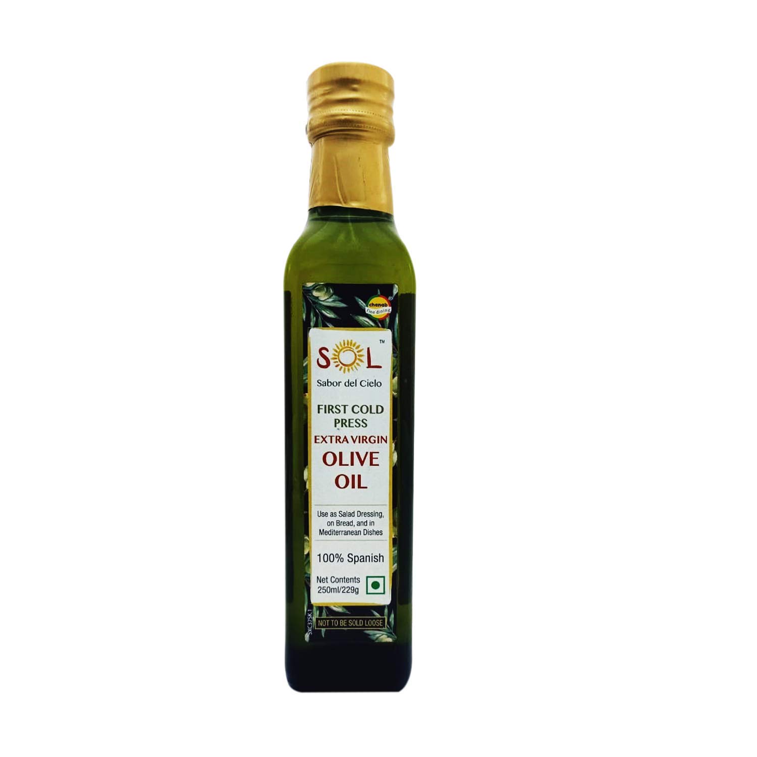 Sol 100% Spanish Extra Virgin Olive Oil Glass Bottle, 250ml (B08NF2WK1Z) Amazon Price History, Amazon Price Tracker