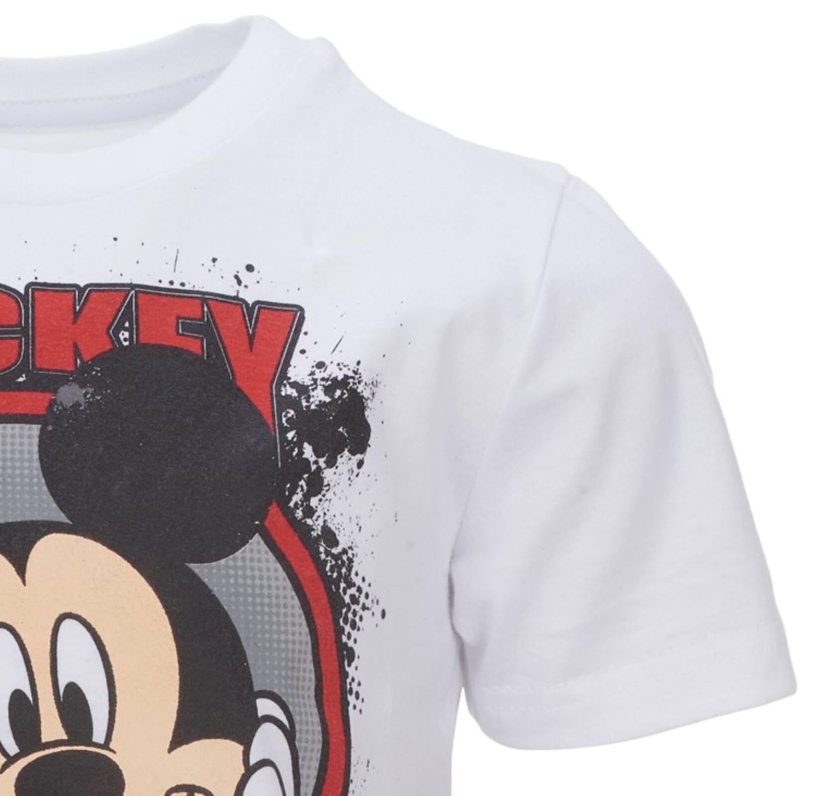 Disney Mickey Mouse Donald Duck - Paquete de 3 camisetas para niños pequeños
