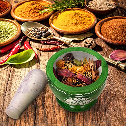 Divit-Shilp-Mortar-and-Pestle-Made-of-Heavy-Duty-Polished-Hard-Stone-Natural-Stone-Grinder-for-Spices-Pastes-Herbs-Seasoning-etc