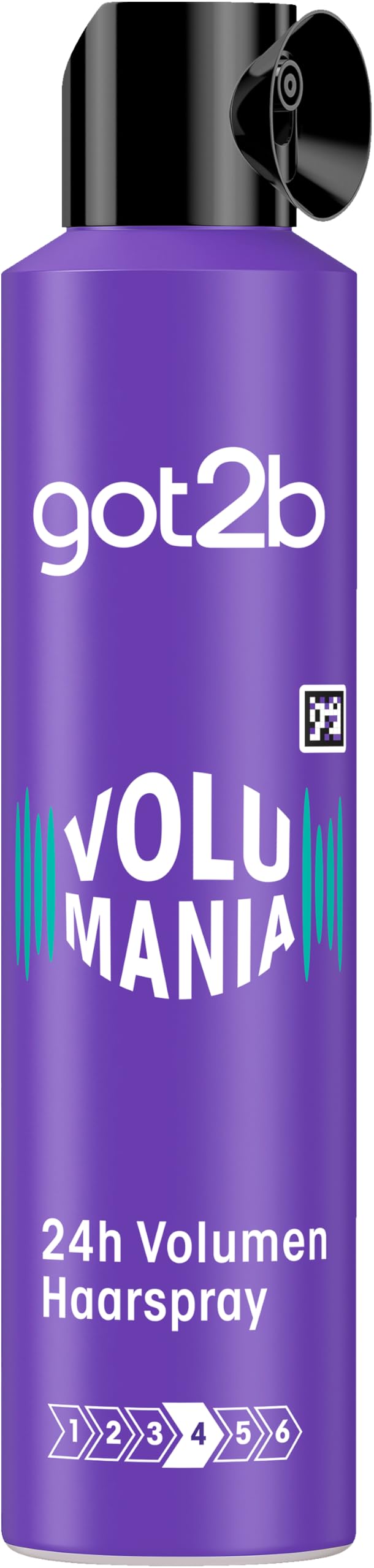 GOT2B Haarspray Volumania Halt 4 (300 ml), voluminisierendes Haarspray für sofortiges Volumen ohne Beschweren für bis zu 24 h, Volumen Spray schützt das Haar vor dem Austrocknen