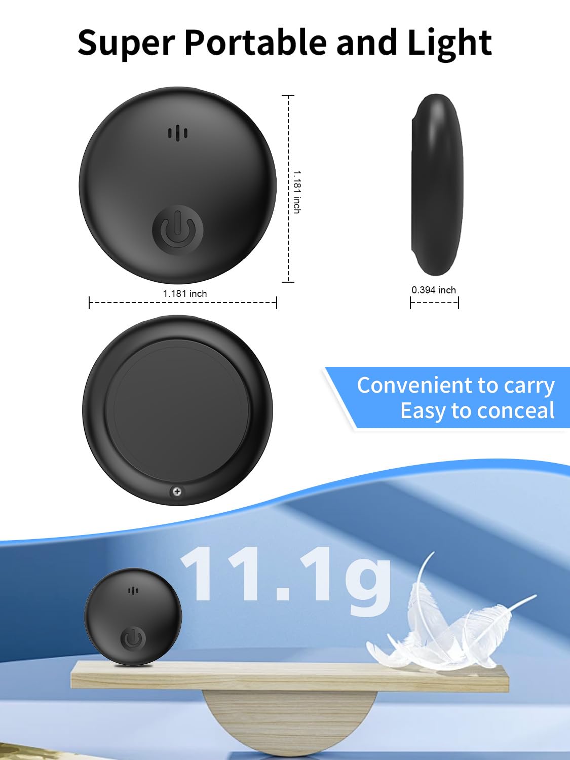 GPS Tracker Auto, Magnetischer GPS Tracker Auto Ohne ABO Kompatibel mit iOS und Android, Globale Positionsverfolgung, IP67 Wasserdicht, 365 Tage Akkulaufzeit, 7-Tägige Fahrzeugspur-Wiedergabe