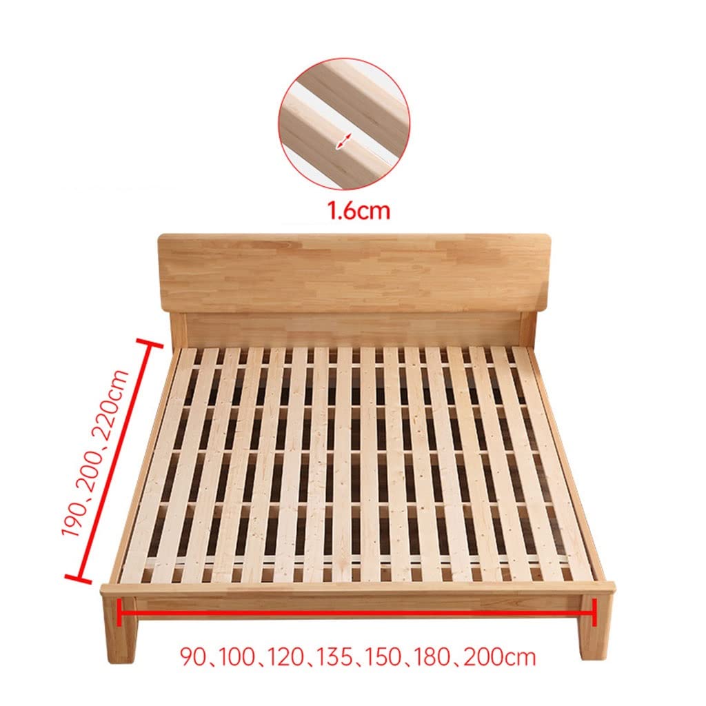 Piega Arrotolabile Bordo del Letto Duro, Legno Massiccio Guarnizione Plancia Tatami a Prova di umidità Classificato Scheletro Pieghevole Doghe della Plancia del Letto