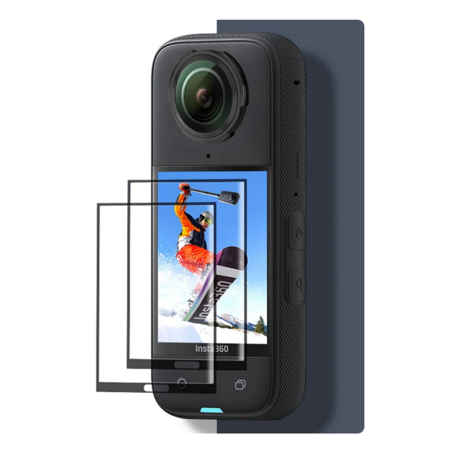 SKEIDOScreen Protector for Insta360 X4 - Tempered Glass Film, Anti-scratch HD Glass Film, 1 Set