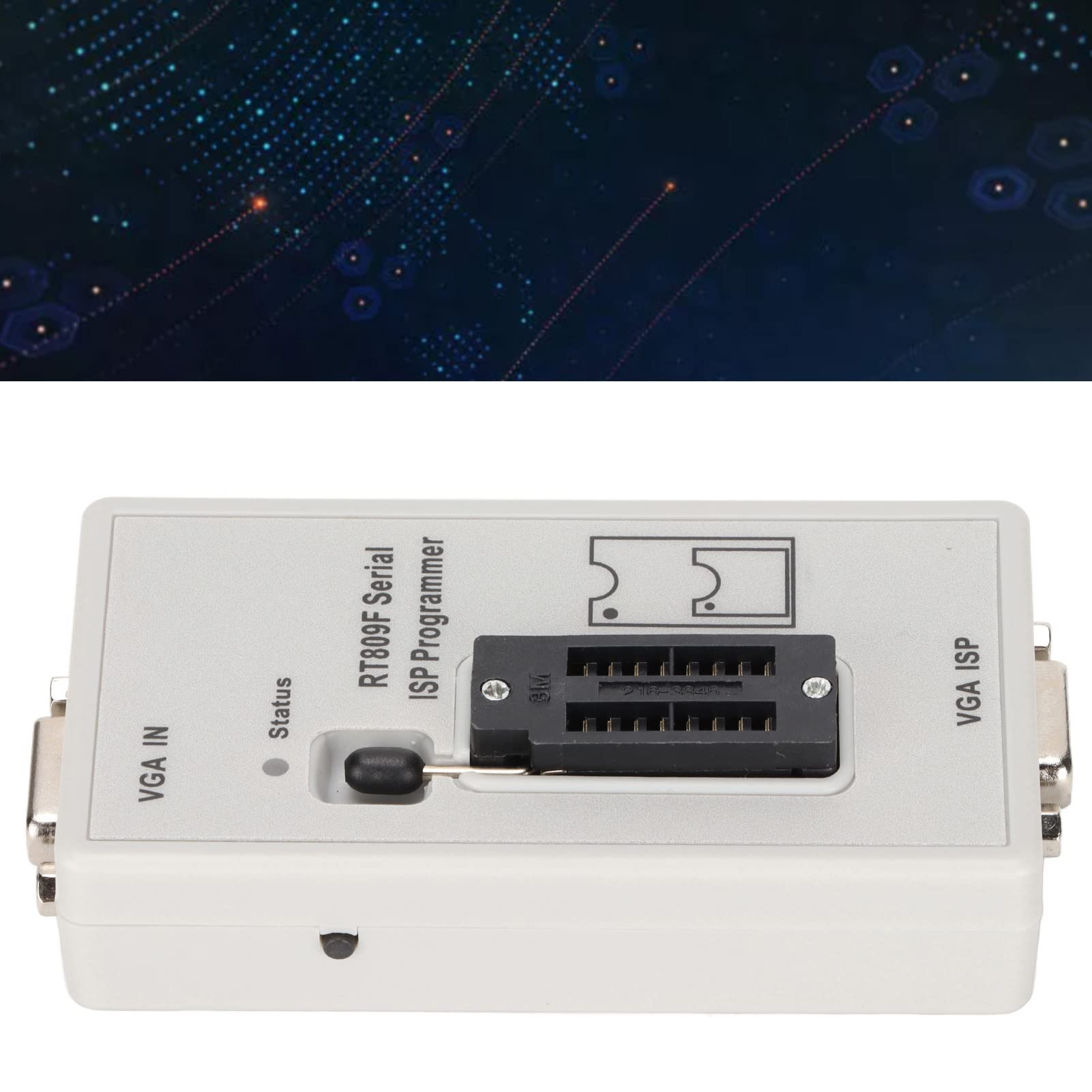 Naroote Adattatore VGA a USB, Adattatore Video USB da USB a VGA Programmatore Display TV PC Identificazione Automatica Ingresso USB VGA Uscita Interfaccia Multimediale VGA HD