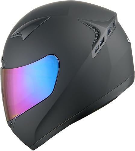 Miniatura 1 de Casco integral para moto 1Storm con diseño de calavera de refuerzo