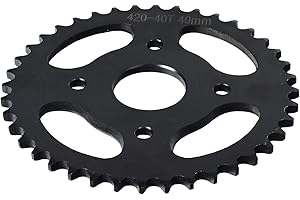 AlveyTech 40 Tooth Rear Sprocket - Compatible 40 Chain Sprocket Replacement