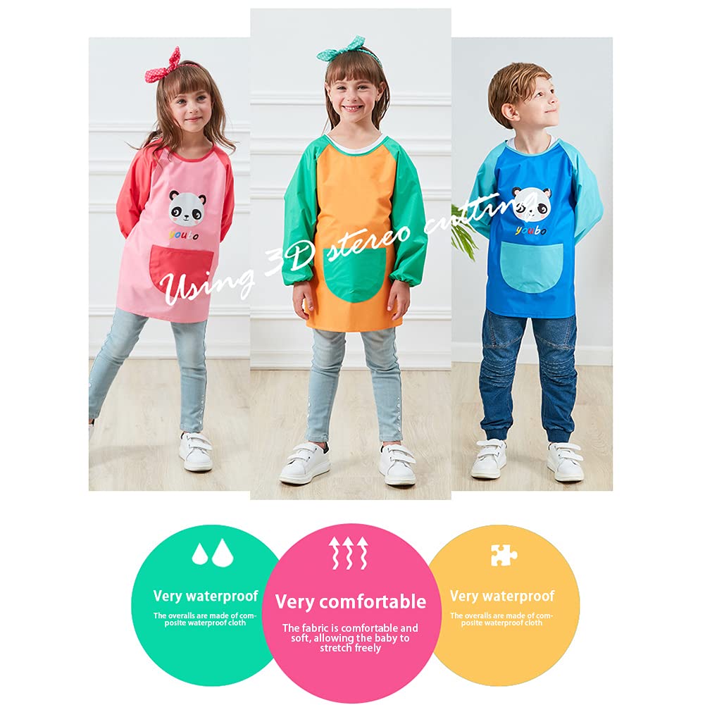 Blouse Peinture Enfant Imperméable, 8-12 Ans, Tablier Artisanal Enfants
