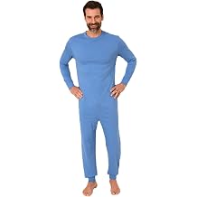 Normann Care Mens Alzheimers Clothing Nursing Jumpsuit Pajama long sleeve with zipper at back