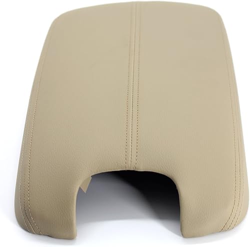 Miniatura 2 de Ezzy Auto Funda de piel sutura cubre apoyabrazos para 20082009201020112012Honda Accord cubierta cubre tablero central, Beige