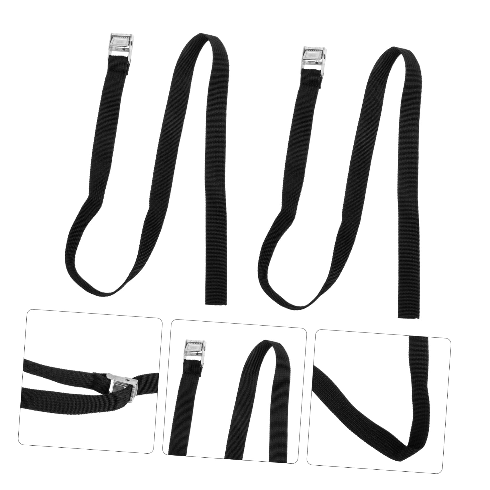 GOOHOCHY Small Size Tie Down Straps Luggage Suitcase Straps Roof Rack Straps for Easy Fixing