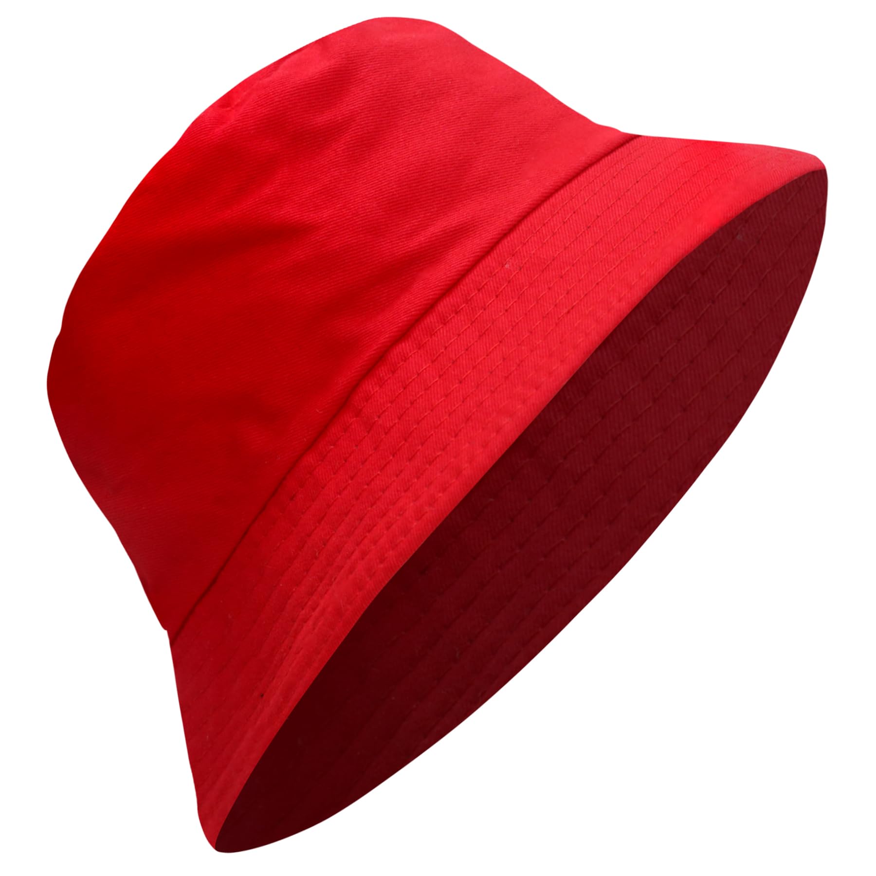PFFY Reversible Bucket Hat for Women Men Cotton Sun Beach Fishing Cap