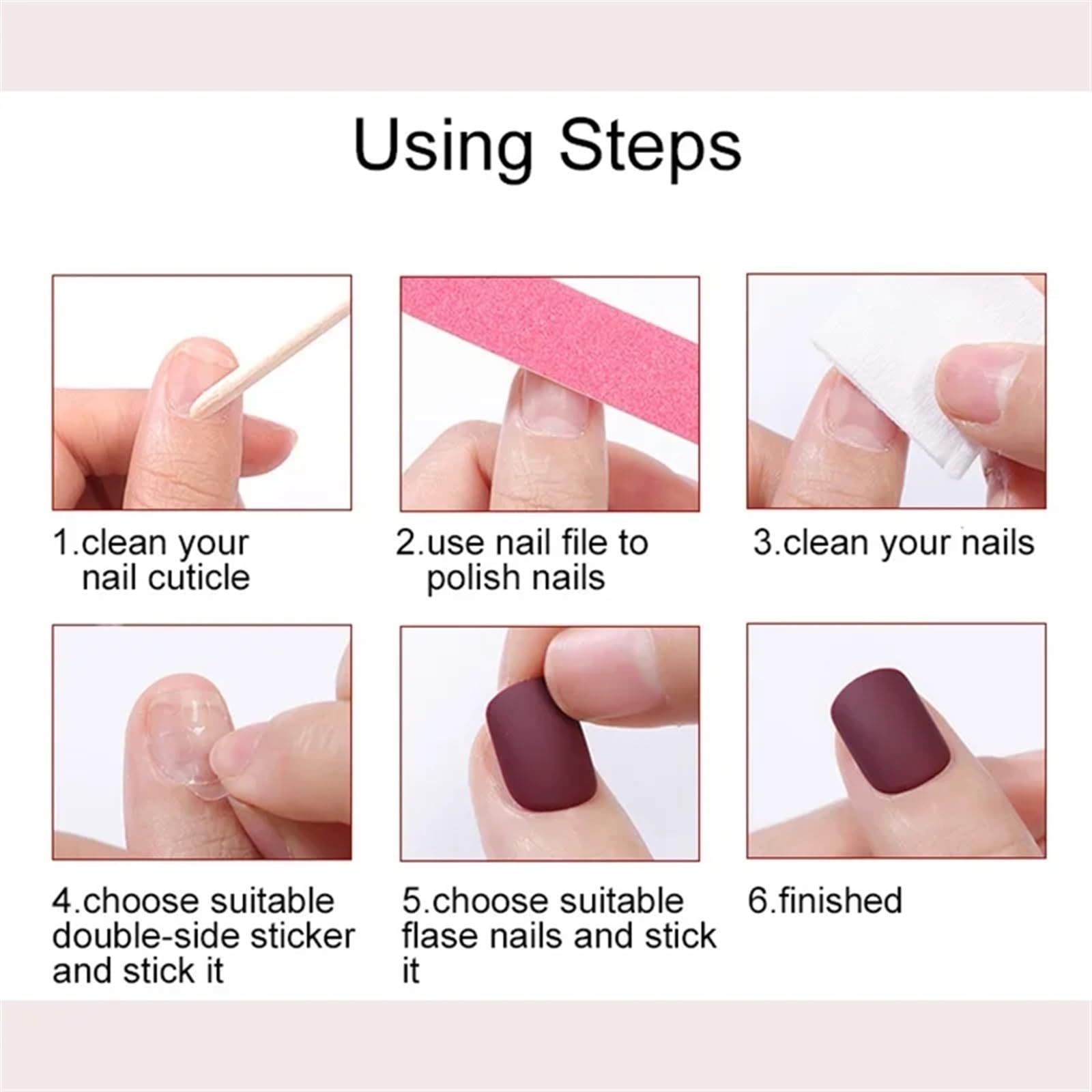 Unghie finte Corte, Indossare Nail Personality Burst Flash Dolce Fresco Unghie Corte Incantesimo Trapano Perline in Acciaio Nail Art Design Stile Finito