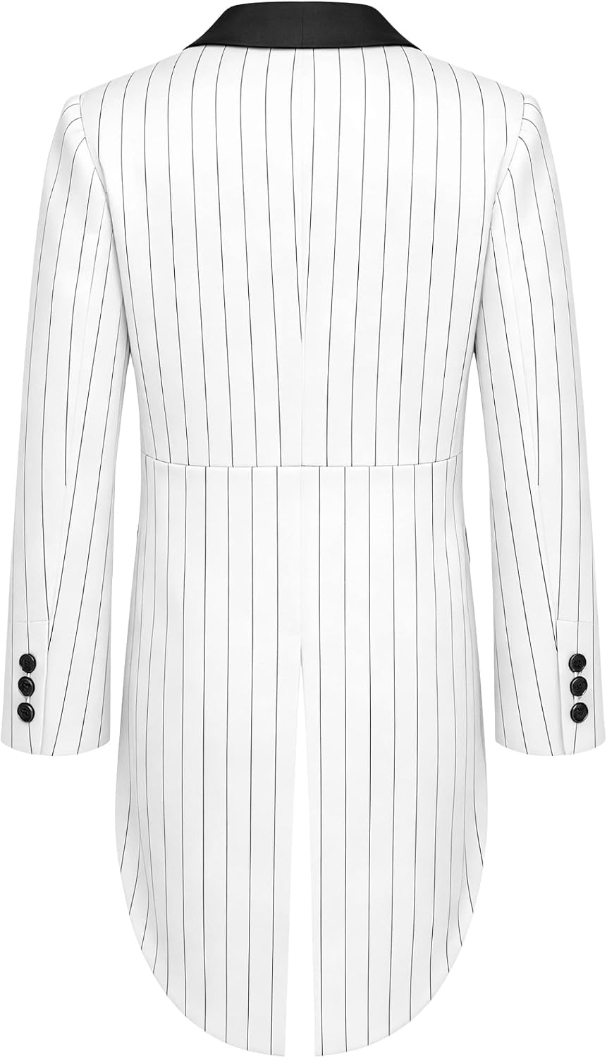 Boy Suit Striped Blazer Suit Blazer Sports Coat