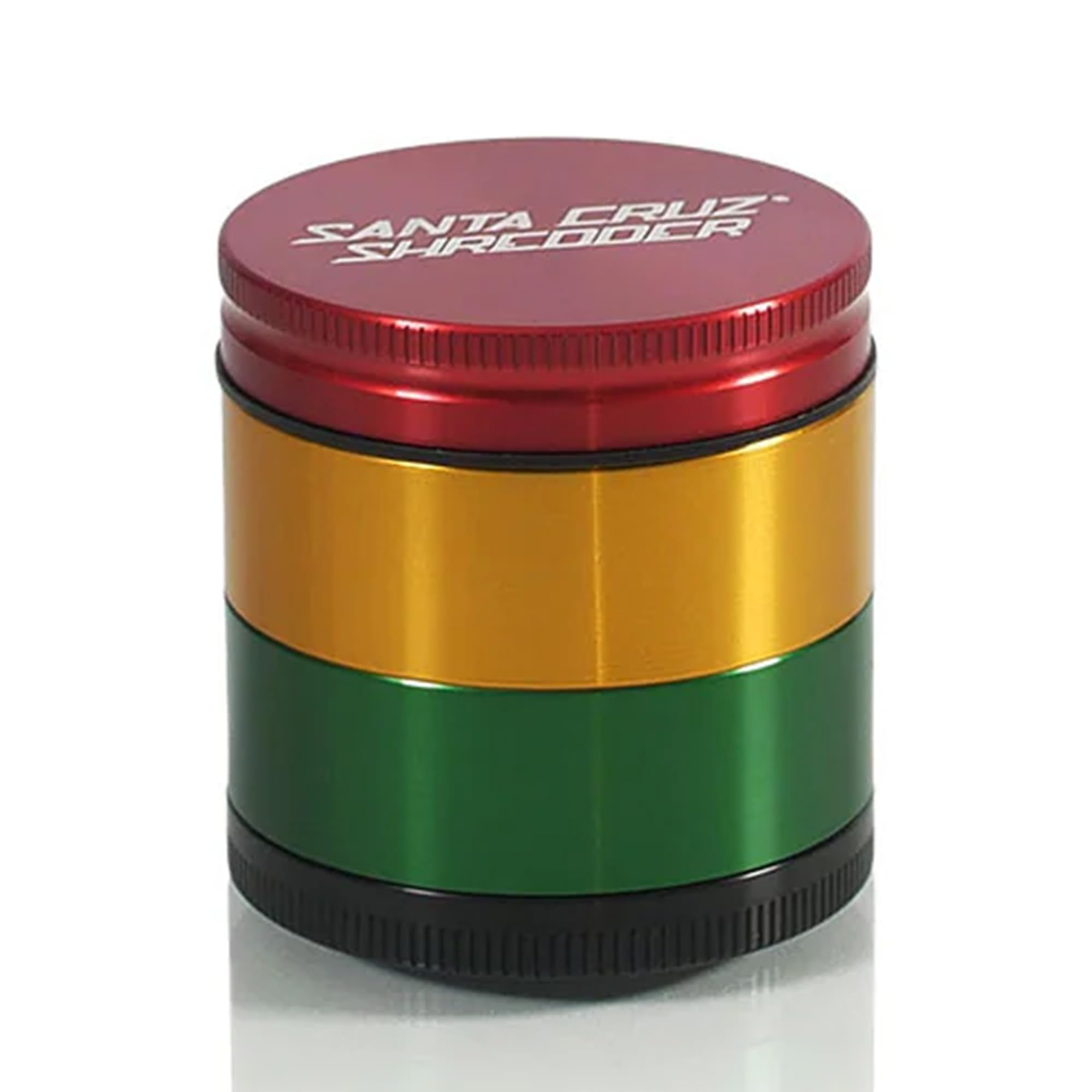 Santa Cruz Shredder Rasta Metal Spice Grinder Made In Usa (Medium (2.2 Inch), )