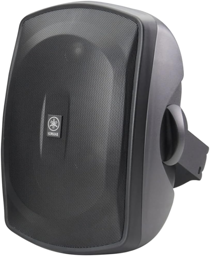 Yamaha NS-AW390 All Weather Indoor/Outdoor 6.5-inch 2-Way Speakers includes Wall/Ceiling Mounts - Pair (Black)
