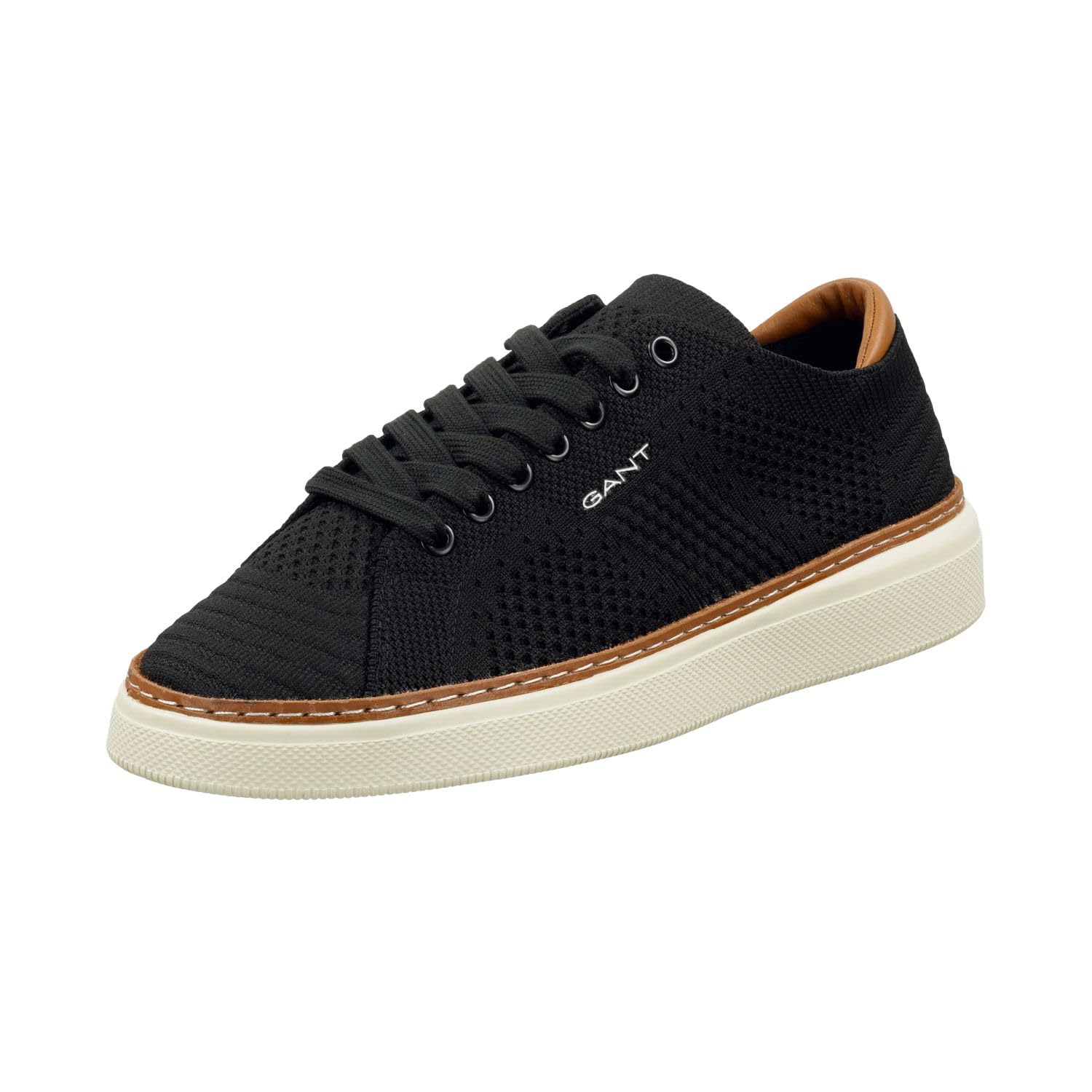 GANT FOOTWEAR Men's San Prep Trainers, Black, 43 EU