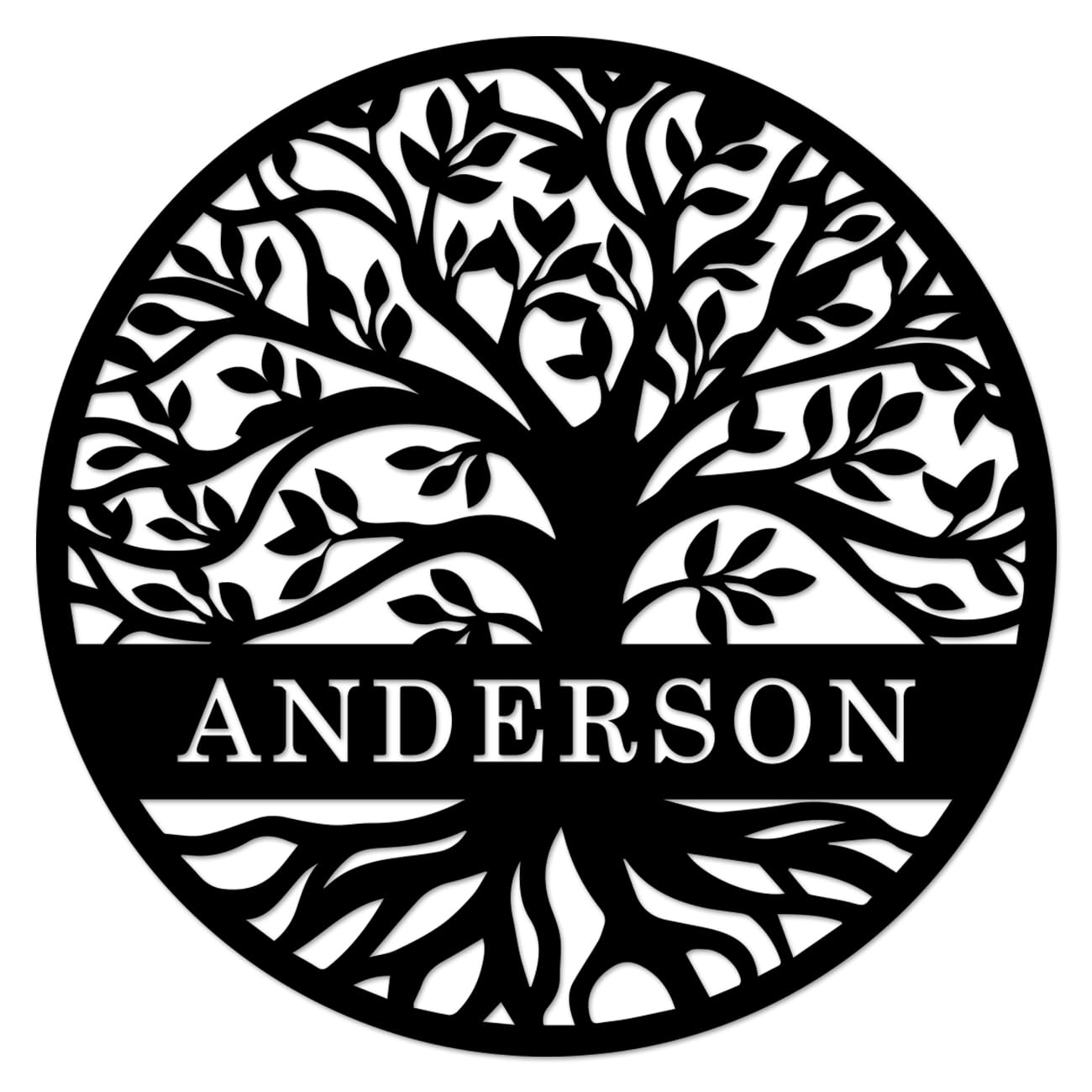 Custom Tree of Life Wall Decor，Wall Art Customized Last Name, Personalized Tree of Life Wall Art, Personalized Couples Gift Housewarming Gift