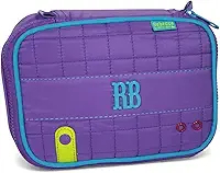 Estojo Escolar Rebecca Bonbon Nylon RB Grande 100 Pens (Roxo)