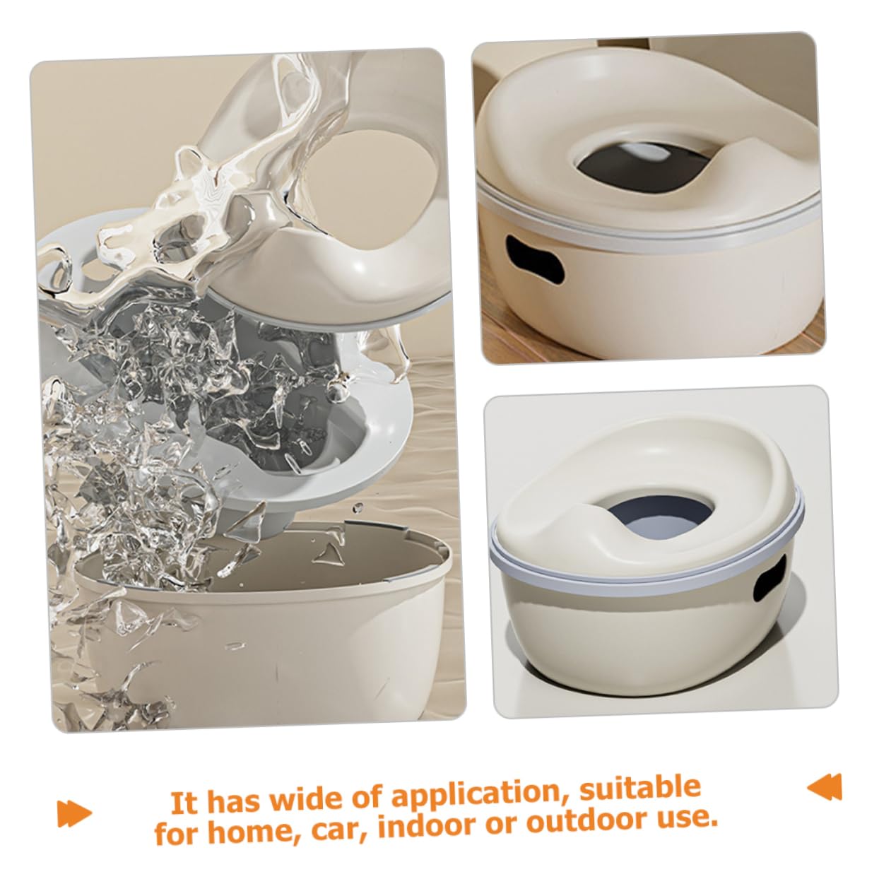 DIYEAH Toilet Portable Potty for Travel Portable Potty Training Toilet for Pp