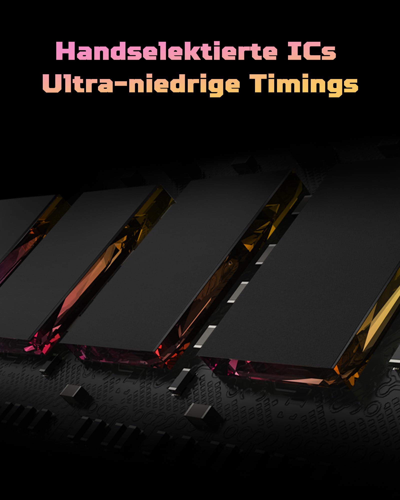 Acer Predator Vesta II DDR5 RGB RAM 32GB (16GBx2) CL36 bis zu 6000MHz - Intel XMP 3.0 & AMD EXPO - PC Computer Gaming Arbeitsspeicher (Schwarz)