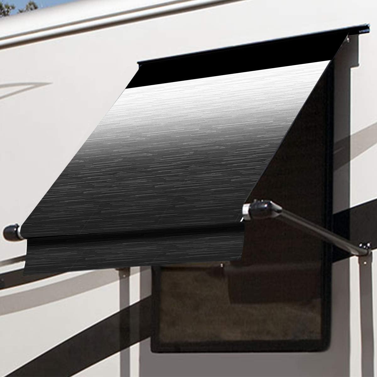 Carefree IP0606E62/IAJV01 SL XL Black Shale Fade 6' RV Window Awning