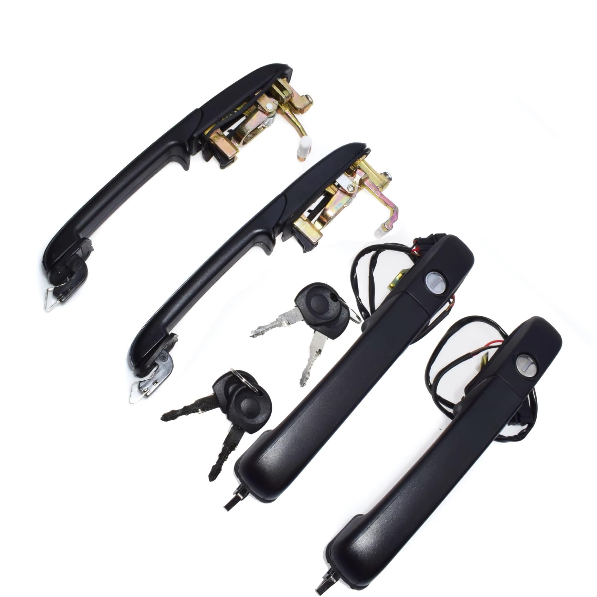 Poignées de porte extérieure pour VW Passat B3 B4 1988-1997 kit de 4 pièces 3A0837207C