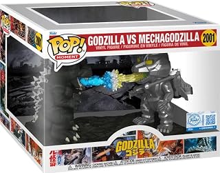 Funko Pop! Moment | Godzilla vs Mechagodzilla Nº2001 | Godzilla vs Mechagodzilla | Deluxe Collectible Vinyl Figure | Special Edition for Kaiju Fans | FS