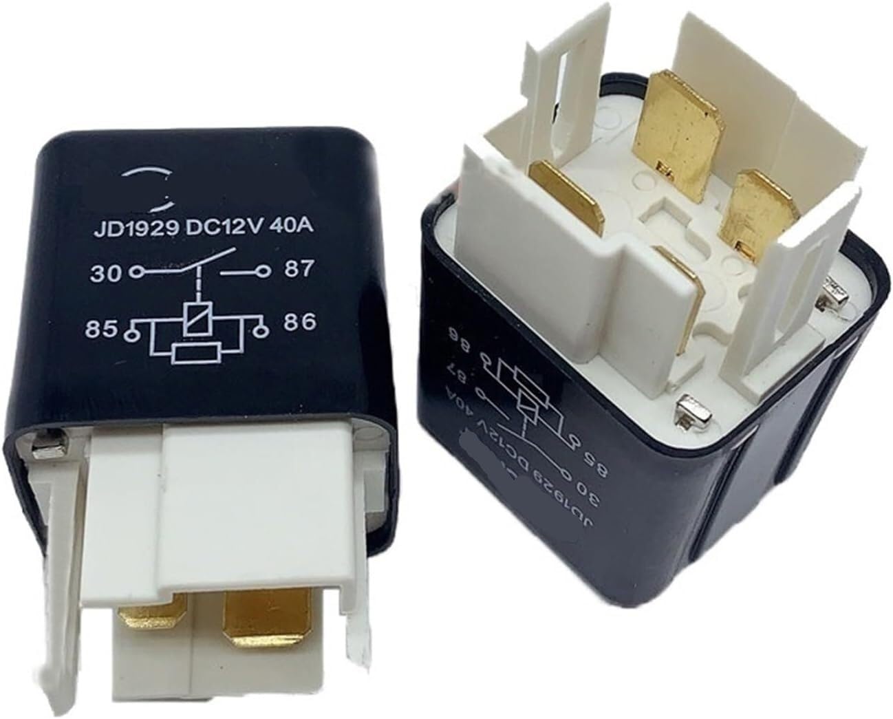 Relais de pompe 12V 40A automobile JD1929 switch universel fuel relay 4 PIN
