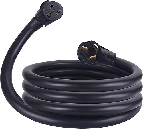 Miniatura 1 de Cable adaptador de soldadura NEMA 10-50P de 10 pies a soldador 6-50R STW 50A 250V, 6 AWG 50Amp compacto soldador de soldadura adaptador adaptador