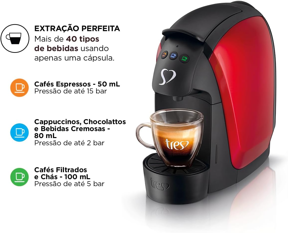 Cafeteira Espresso e Multibebidas Tres Luna: Review Testado por 5 Dias