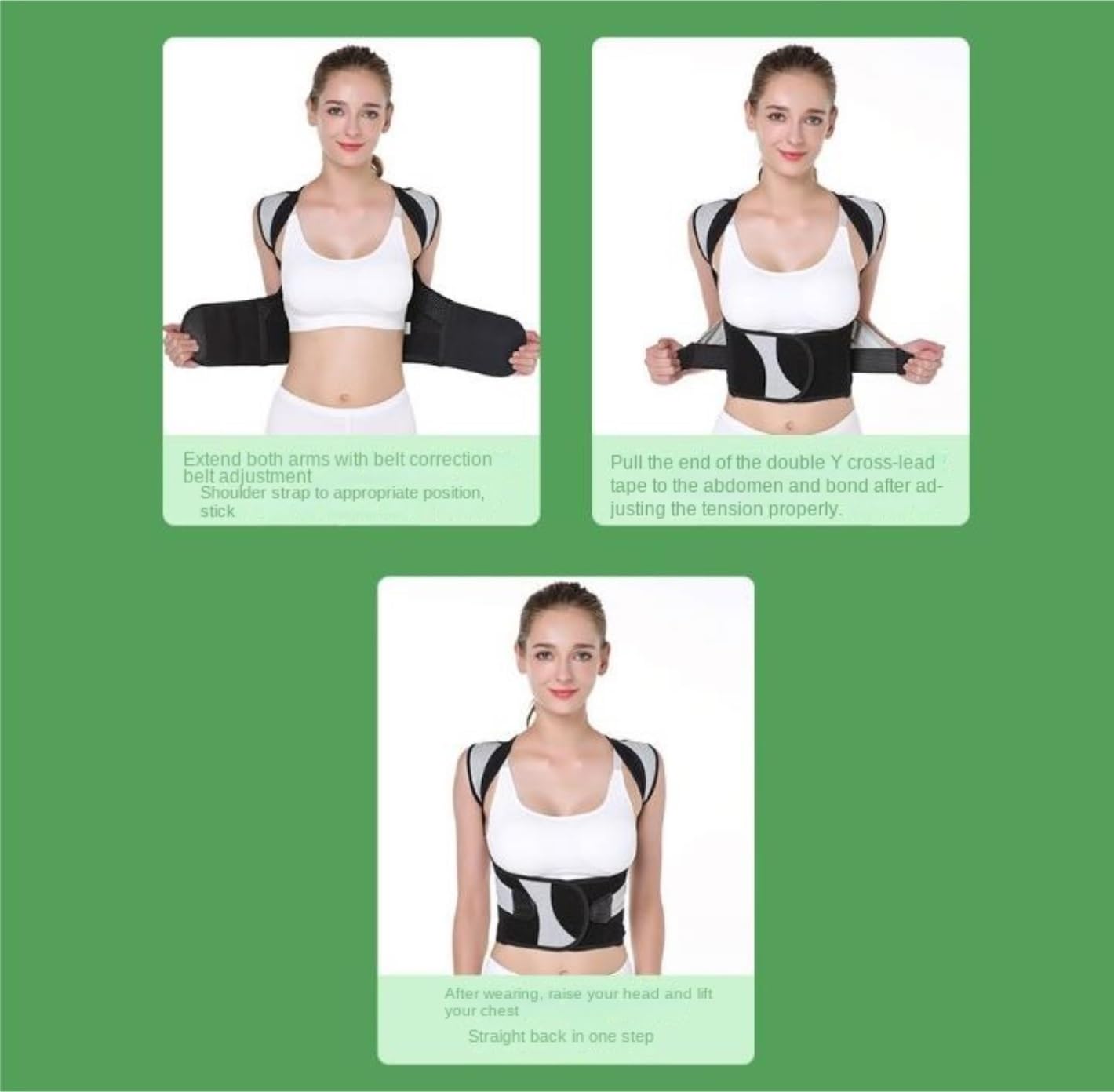 Faja Lumbar Corrector De Postura De Espalda Completa, Corsé, Soporte Lumbar para Hombros, Clavícula Y Columna Vertebral, Entrenador De Postura De Cintura Ajustable Cinturón Apoyo Lumbar(S)