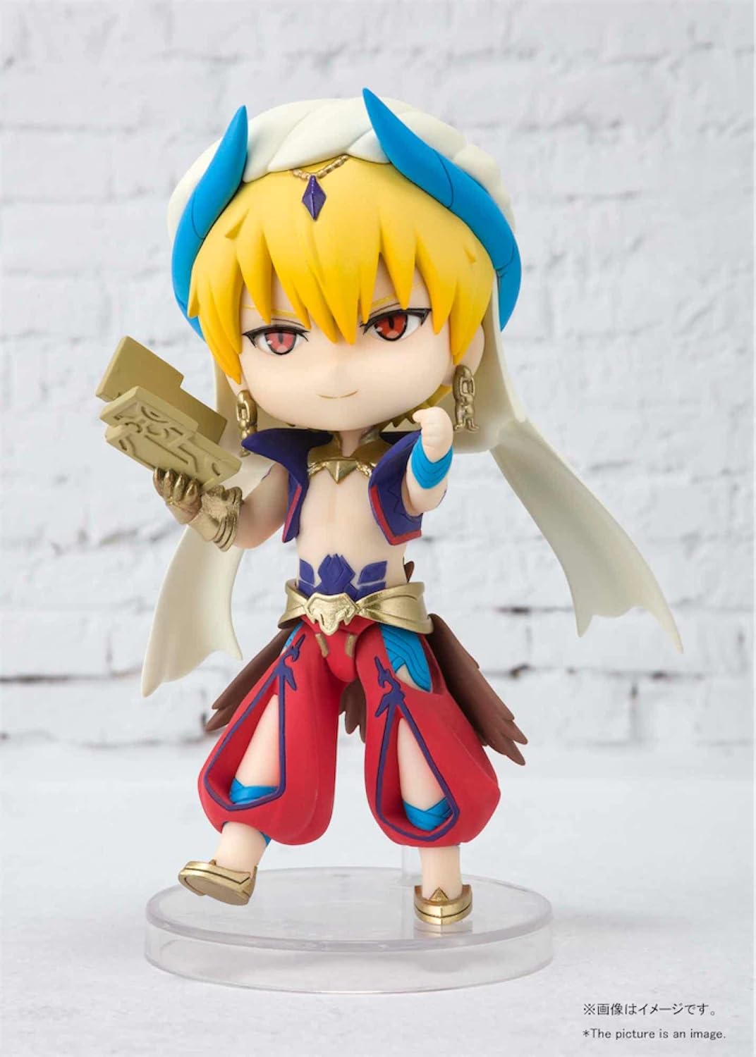 TAMASHII NATIONS - Fate/Grand Order - Absolute Demonic Battlefront: Babylonia - Gilgamesh, Bandai Spirits Figuarts mini Action Figure