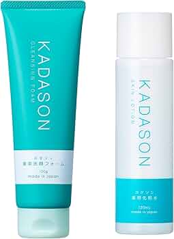 Amazon | KADASON (カダソン) 洗顔 フォーム & セラミド 化粧水 セット