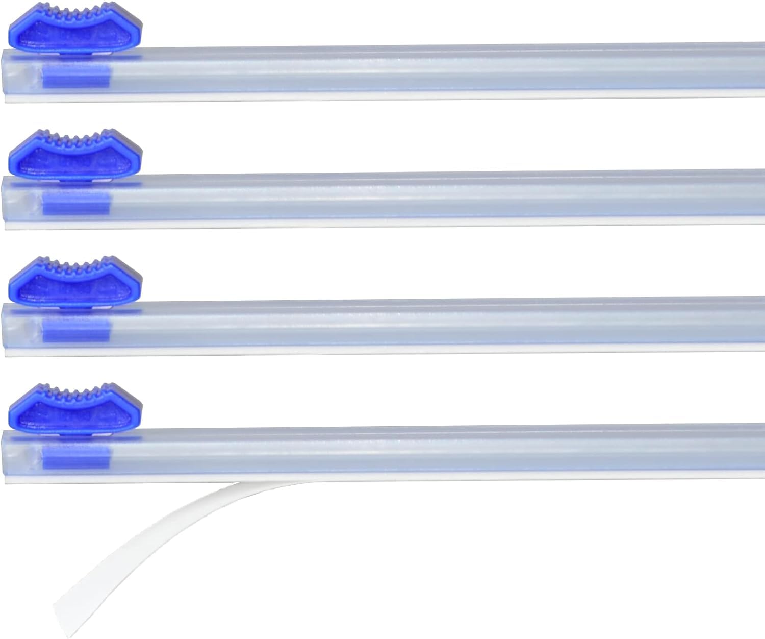 Slide Cutter 13 inch x 4PCS + 15.5 inch x 4PCS Suitable for 12 or 15 inches Wide Plastic Wrap, Aluminum foil Paper, Barbecue Paper, Baking Paper, 13